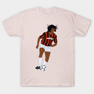 Ruud Gullit Milan 90s Minimalist Aesthetic T-Shirt